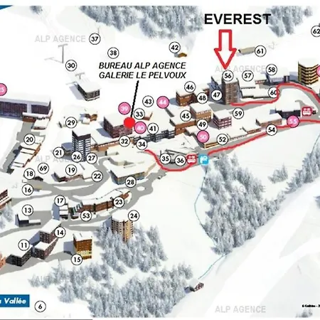 L'everest - 4 Pieces 8 Personnes - L'everest - 054ev - Plagne Centre Mae-5864 *