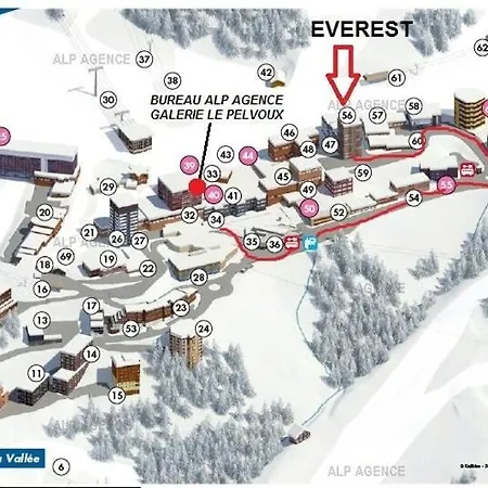Appartement L'everest - 4 Pieces 8 Personnes - L'everest - 054ev - Plagne Centre Mae-5864