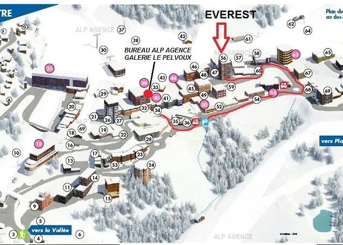 L'everest - 4 Pieces 8 Personnes - L'everest - 054ev - Plagne Centre Mae-5864 *
